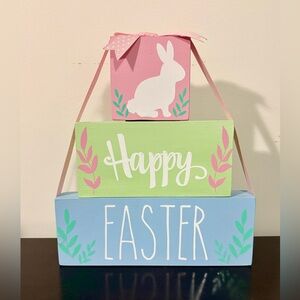 🐰 Easter Decorative Block Set